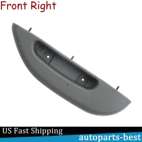 12376630 Door Armrest Pull Handle Cover For Chevrolet Express 1500 2500 Gmc Front Right