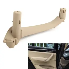 1880club 550725469649 Left Rear Interior Inner Door Handle Pull Trim For Bmw F25 F26 X3 X4 11-17 Beige