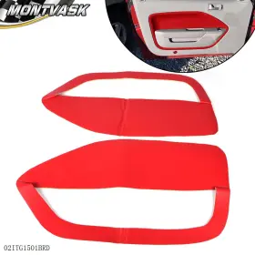 2014mmotor Mm1569874 Fit For 2005-2009 Ford Mustang Door Panel Insert Cards Synthetic Leather Cover 2014mmotor Mm1569874 Fit For 2005-2009 Ford Mustang Door Panel Insert Cards Synthetic Leather Cover