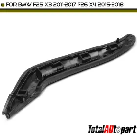 51417246213 Left Black Door Pull Handle Trim Cover For Bmw X3 F25 2011-2017 X4 F26 2015-2018
