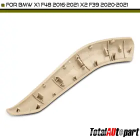 51417417512 Beige Interior Door Pull Handle Trim Cover For Bmw X1 F48 X2 F39 Right Passenger