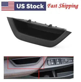 Abcfiveus 770000337733 Fit Bmw F25 F26 X3 X4 Auto Front Left Door Interior Handle Pull Trim Black Us