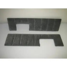 Acme Auto Headlining Tl318447 1981-87 Chevy/gmc Truck Front Door Panel Encore Velour Insert Dark Charcoal