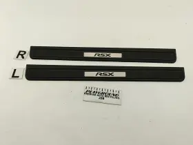 Acura 131.ac1e06 Rsx Dc5 Pair Of Exterior Door Sill Step Plate Trims Left And Right Fit 02-06 Acura 131.ac1e06 Rsx Dc5 Pair Of Exterior Door Sill Step Plate Trims Left And Right Fit 02-06