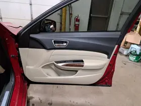 Acura 204.ac1n18 2018 Tlx Rh Pass Side Front Door Interior Trim Panel Beige/black T
