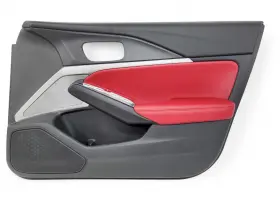 Acura 83501-3s5-a21za Integra 23-25 Door Panel Trim Front Right/passenger Red/black 83501-3s5-a2 Acura 83501-3s5-a21za Integra 23-25 Door Panel Trim Front Right/passenger Red/black 83501-3s5-a2