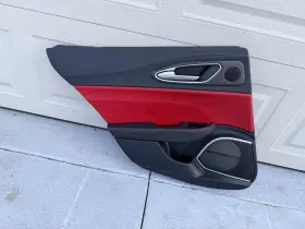 Alfa Romeo 00505460170 2017 - 2021 Giulia Rear Left Driver Side Interior Door Panel Trim Oem