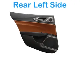 Alfa Romeo 00505469350 17-23 952 Giulia Rear Left Driver Side Interior Door Panel Trim Oem Alfa Romeo 00505469350 17-23 952 Giulia Rear Left Driver Side Interior Door Panel Trim Oem