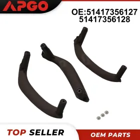 Apgopro 51417356127 For Bmw X5 X6 F15 F16 3x Left And Right Mocha Interior Door Pull Handle Trim Set Apgopro 51417356127 For Bmw X5 X6 F15 F16 3x Left And Right Mocha Interior Door Pull Handle Trim Set