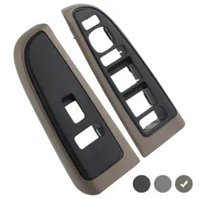 Apperfit 89045119 Window Switch Bezel Cover Tan Compatible With Chevy Chevrolet Avalanche