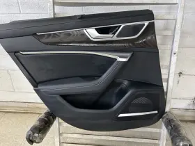 Audi 205.au1u22 2022 A6 Driver Left Side Rear Interior Trim Panel Black Oem Audi 205.au1u22 2022 A6 Driver Left Side Rear Interior Trim Panel Black Oem
