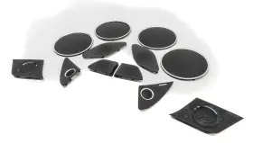 Audi 8r0035410a 2016 Sq5 B8 8r Bang And Olufsen Sound System Speaker Grille Cover Set/12