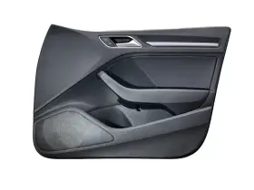 Audi 8v4971036bg 2015-2020 A3 Right Passenger Side Front Door Trim Panel Black