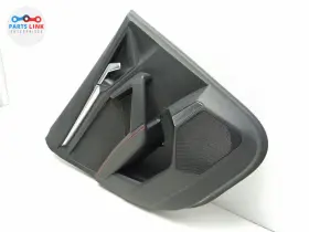Audi 8y0.867.317 8y0867317 2022-23 Rs3 Rear Left Door Trim Panel Speaker Cover Card Black/red Assy 8y