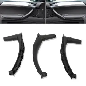 Autopart-global E70dhkk-bk 3pcs Interior Inner Inside Door Panel Handle Pull Trim Cover Set For Bmw E70 X5 Autopart-global E70dhkk-bk 3pcs Interior Inner Inside Door Panel Handle Pull Trim Cover Set For Bmw E70 X5