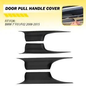 Auxito 51419115501 51419115502 For Bmw 7 F01 Series F02 2008-2015 Door Interior Inner Handle Pull Carrier Cover