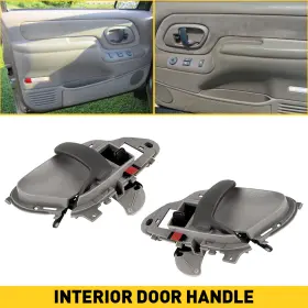 Auxito 77186 2pcs Car Interior Door Handle Driver For Passenger Side 1995-1999 Sierra Gmc Auxito 77186 2pcs Car Interior Door Handle Driver For Passenger Side 1995-1999 Sierra Gmc