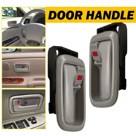 Auxito 81219 For 2000-2006 Toyota Tundra Front Door Inside Handle Beige