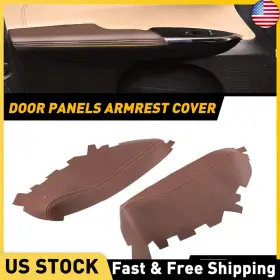 Auxito As-199-bn-an1318 Mo01 Brown Leather Door Front Panels Armrest Cover Fits For 2013-2018 Toyota Avalon Auxito As-199-bn-an1318 Mo01 Brown Leather Door Front Panels Armrest Cover Fits For 2013-2018 Toyota Avalon