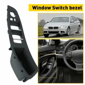 Auxito Autoparts Cckgmb-f10-10-16 Front Left Door Window Control Switch Panel Trim Black For Bmw F10 F11 535i 528i Auxito Autoparts Cckgmb-f10-10-16 Front Left Door Window Control Switch Panel Trim Black For Bmw F10 F11 535i 528i
