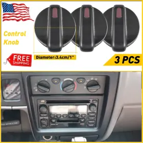 Auxito Bzd-hfa-25512 6pc Control Knobs For 1995-2004 Toyota Tacoma Heater A/c Temperature Replace Kit Auxito Bzd-hfa-25512 6pc Control Knobs For 1995-2004 Toyota Tacoma Heater A/c Temperature Replace Kit