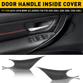 Auxito Mfs-f30-12-18b Inner Door Handle Inside Cover Protect Case For 2012-2018 Bmw 3 Series F30 F35 Auxito Mfs-f30-12-18b Inner Door Handle Inside Cover Protect Case For 2012-2018 Bmw 3 Series F30 F35