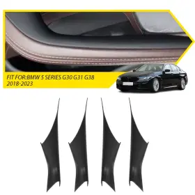Auxito Mfs-g30-18-23 Lh Rh Inside Door Interior Pull Handle Black For Bmw G30 G31 G38 520i 530i 540i