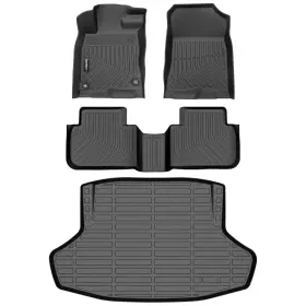 Auxko Afma-100 Floor Mats Cargo Mat Honda Civic Sedan 2022-2026 Tpe Rubber 2025-2022