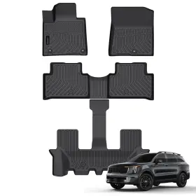 AFMA-140 AUXKO Floor Mats Tpe Weather Kia Sorento AFMA-140 AUXKO Floor Mats Tpe Weather Kia Sorento