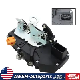 Awsm Autoparts 931303 Door Lock Actuator Assembly Front Left For 2007-2009 Chevy Gmc Cadillac 931-303