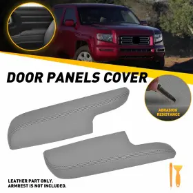 Axi-auto Mfsp-ridgeline-06-14g-fits 2x Front Door Cover Armrest Pad For Honda Ridgeline 06-2014 07/08/09 Gray Axi-auto Mfsp-ridgeline-06-14g-fits 2x Front Door Cover Armrest Pad For Honda Ridgeline 06-2014 07/08/09 Gray