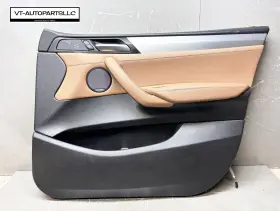 Bavarian Motor Works Bmw 6035571 2015-2018 X4 F26 Front Right Passenger Side Door Panel Trim Cover Brown Oe
