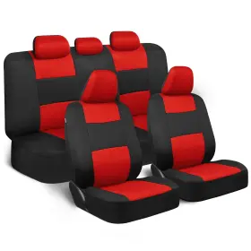 Bdk Os-309-rd Kam Protect Your Car Interior - Red Seat Covers Full Set