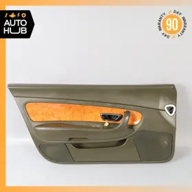 Bentley 3w3867015f 03-10 Continental Gt Left Driver Side Interior Door Panel Green Oem