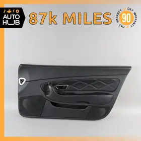 Bentley 3w3867016f 03-10 Continental Gt Right Passenger Side Interior Door Panel Black Oem