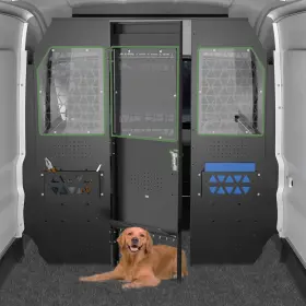 Besteryus Bec1194v03 Cargo Van Partition Bulkhead For 2015 Ford Transit Mid-roof Full Size With Lock Besteryus Bec1194v03 Cargo Van Partition Bulkhead For 2015 Ford Transit Mid-roof Full Size With Lock