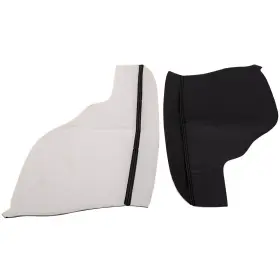 Bfo 39zjwp 2pcs Door Armrest Cover Leather For Honda Odyssey 2011-2017 Black
