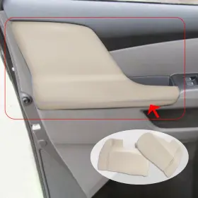 Bfo Whdyv3 2pcs Car Interior Door Armrest Cover Leather For Honda Odyssey 11-17 Bfo Whdyv3 2pcs Car Interior Door Armrest Cover Leather For Honda Odyssey 11-17