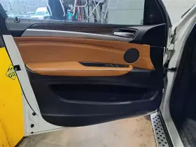 Bmw 204.bm1612 2012 X6 Lh Driver Side Front Door Interior Trim Panel Brown/black Lud3