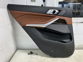 Bmw 205.bm1519 2019 X5 Driver Left Side Rear Interior Trim Panel Black And Brown Oem