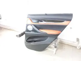Bmw 205.bm1919 2019 X6m Passenger Right Side Rear Interior Trim Panel Black/brown