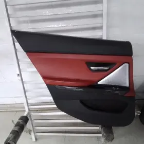 Bmw 205.bm1r16 2016 M6 Driver Left Side Rear Interior Trim Panel Red/black Lkda Oem Bmw 205.bm1r16 2016 M6 Driver Left Side Rear Interior Trim Panel Red/black Lkda Oem