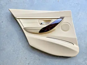 Bmw 2393326 12-18 F30 335i 328i Rwd Xdrive Beige Sedan Door Panel Rear Left Oem