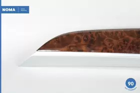 4993101 BMW Rear Left Interior Door Panel Wood Cover E70 X5 #2