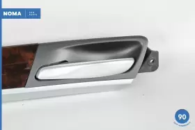 4993101 BMW Rear Left Interior Door Panel Wood Cover E70 X5 #3