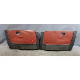 Bmw 51411920815 83-84 E28 5-series Front Interior Door Card Panel Pair Cherry Red Leather Oe Bmw 51411920815 83-84 E28 5-series Front Interior Door Card Panel Pair Cherry Red Leather Oe