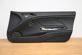 Bmw 51417048894 00-06 E46 330ci M3 Right Passenger Door Card Panel Leather Napa Black Oem