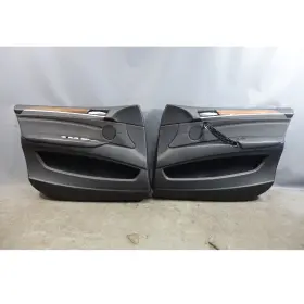 Bmw 51417244357 2009-2013 E70 X5 Sav Front Interior Door Panel Trim Pair Black Leather Oem Bmw 51417244357 2009-2013 E70 X5 Sav Front Interior Door Panel Trim Pair Black Leather Oem