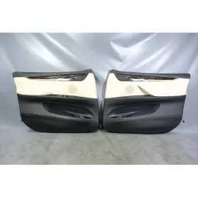 Bmw 51417485771 17-18 F15 X5 Factory Front Int Door Panels Canberra Beige Black Leather Oem Bmw 51417485771 17-18 F15 X5 Factory Front Int Door Panels Canberra Beige Black Leather Oem