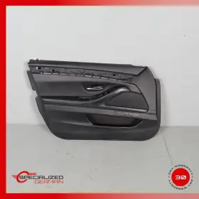 Bmw 51418053601 2012-2016 F10 M5 Front Left Driver Side Door Panel Black Oem Used